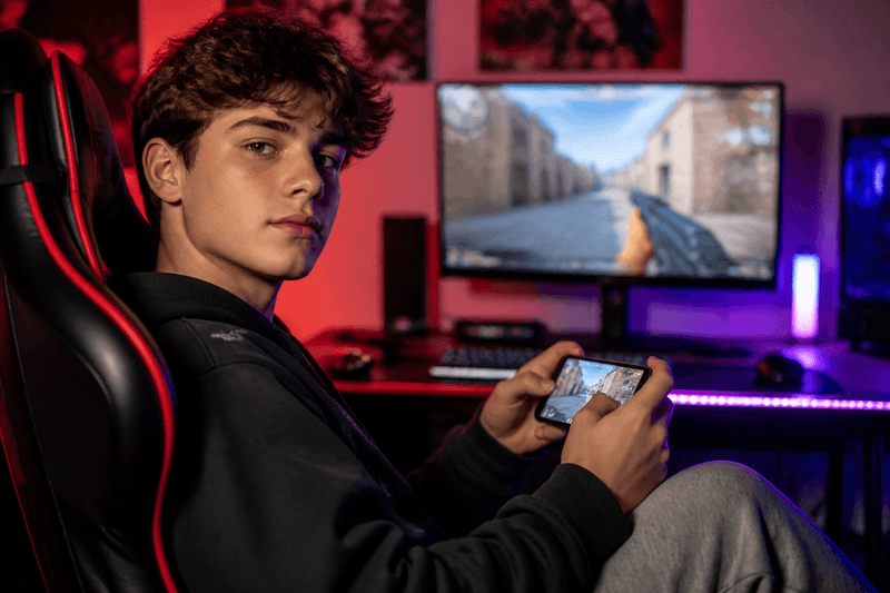 Stylish nicknames for boys with bold gaming and social text styles